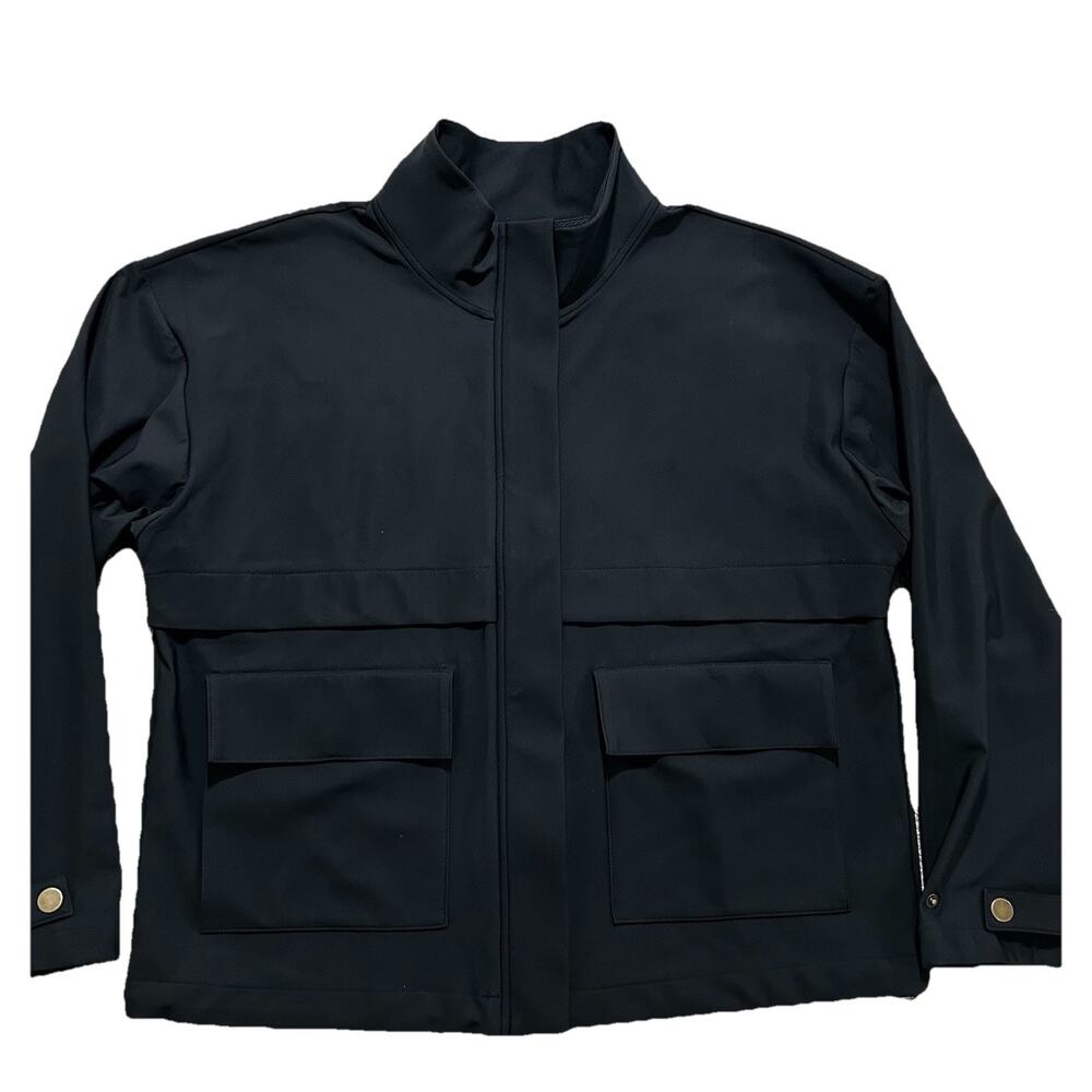 Rhone Outplay Jacket Women's L‎ Black All Condition Durability